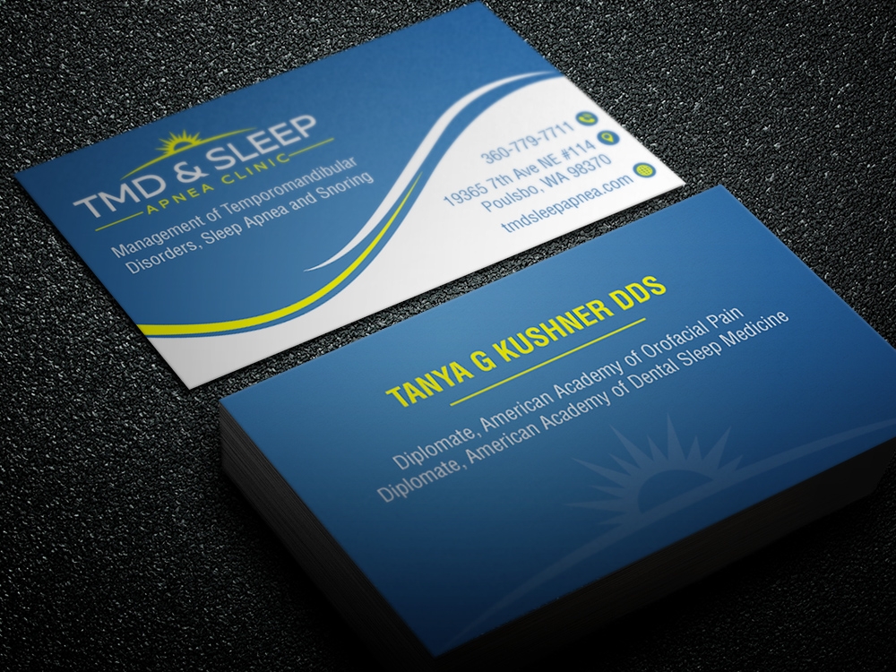 TMD & Sleep Apnea Clinic logo design by Art_Chaza