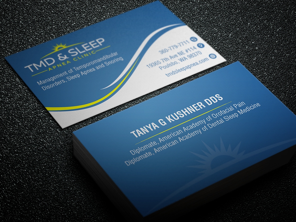 TMD & Sleep Apnea Clinic logo design by Art_Chaza