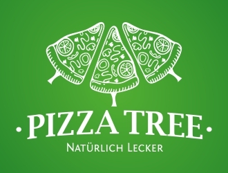 pizza tree logo design by mrdesign