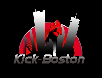 Kick-Boston logo design by bougalla005