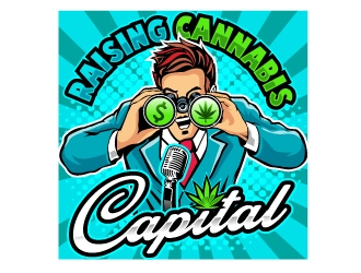 Raising Cannabis Capital logo design by REDCROW