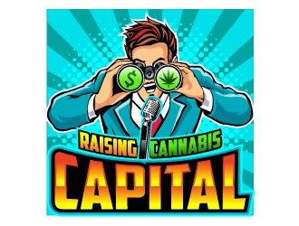 Raising Cannabis Capital logo design by REDCROW