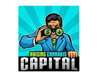 Raising Cannabis Capital logo design by Suvendu