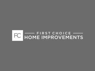 First Choice Home Improvements logo design by ammad