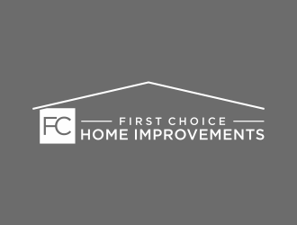 First Choice Home Improvements logo design by ammad