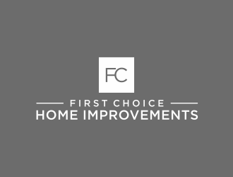 First Choice Home Improvements logo design by ammad