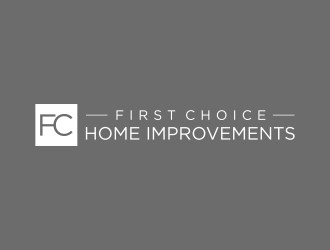 First Choice Home Improvements logo design by ammad