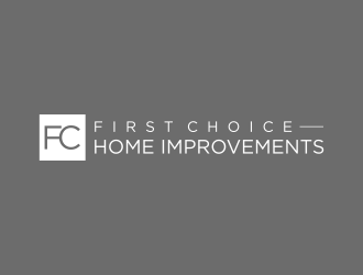 First Choice Home Improvements logo design by ammad
