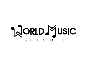 World Music Schools logo design by JessicaLopes