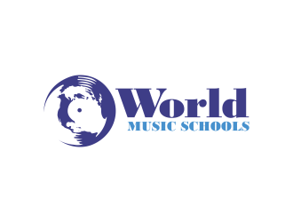 World Music Schools logo design by DelvinaArt