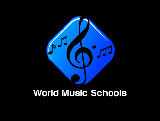 World Music Schools logo design by BeDesign