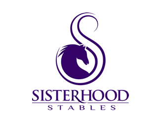 Sisterhood Stables logo design by Coolwanz