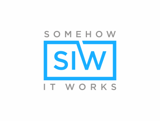 Somehow It Works logo design by hopee
