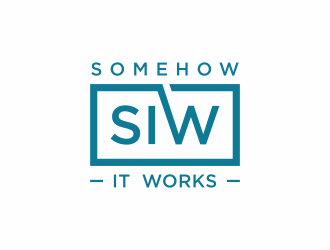 Somehow It Works logo design by hopee