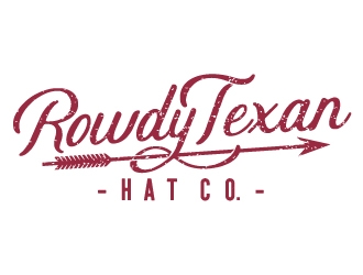 Rowdy Texan Hat Company logo design by Dakouten