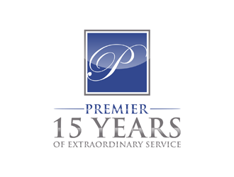 15 years of extraordinary service @ Premier logo design by johana