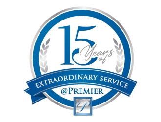 15 years of extraordinary service @ Premier logo design by jaize