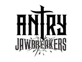 ANTRY and the Jawbreakers logo design by YONK