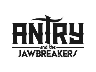 ANTRY and the Jawbreakers logo design by fastsev