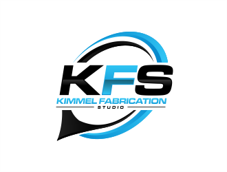 Kimmel Fabrication Studio logo design by evdesign