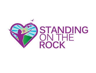Standing on the Rock or Dancing in the Rain logo design by openyourmind