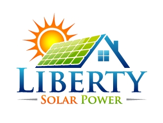 Liberty Solar Power logo design by kgcreative