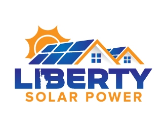 Liberty Solar Power logo design by jaize