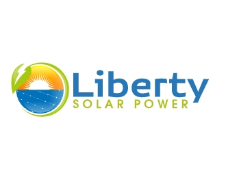 Liberty Solar Power logo design by ElonStark