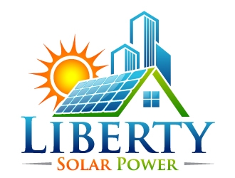 Liberty Solar Power logo design by kgcreative
