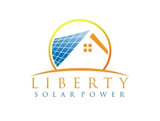 Liberty Solar Power logo design by berkahnenen