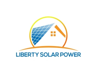 Liberty Solar Power logo design by berkahnenen