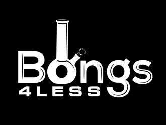 Bongs4Less logo design by frontrunner