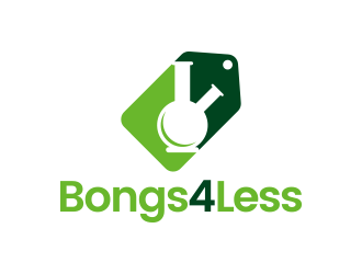 Bongs4Less logo design by lexipej