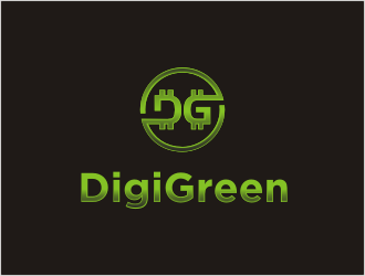 DigiGreen logo design by bunda_shaquilla