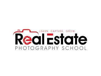 Real Estate Photography School logo design by REDCROW