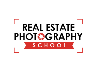 Real Estate Photography School logo design by BeDesign