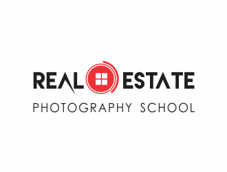 Real Estate Photography School logo design by up2date