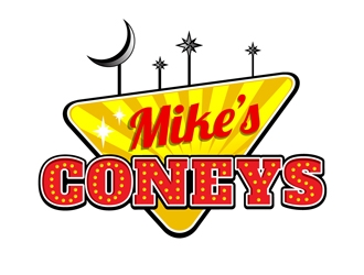 Mikes Coneys logo design by DreamLogoDesign