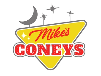 Mikes Coneys logo design by DreamLogoDesign