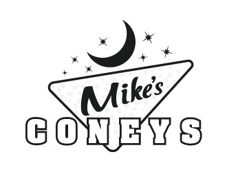 Mikes Coneys logo design by DesignPal