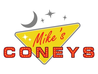 Mikes Coneys logo design by desynergy