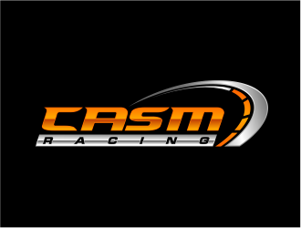 CASM RACING logo design by evdesign