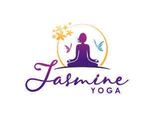 Jasmine Yoga logo design by YONK
