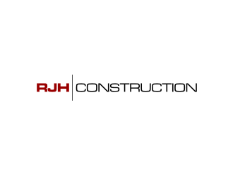 RJH Construction logo design by asyqh