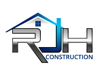 RJH Construction logo design by axel182