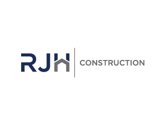 RJH Construction logo design by Fear