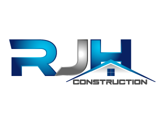 RJH Construction logo design by axel182