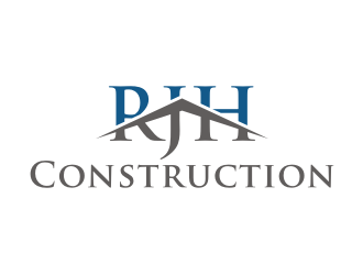 RJH Construction logo design by asyqh
