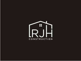 RJH Construction logo design by bricton