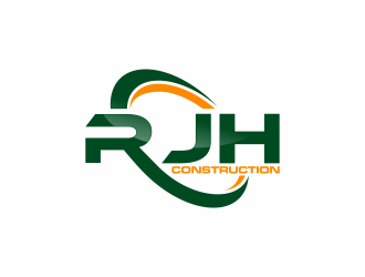 RJH Construction logo design by ammad